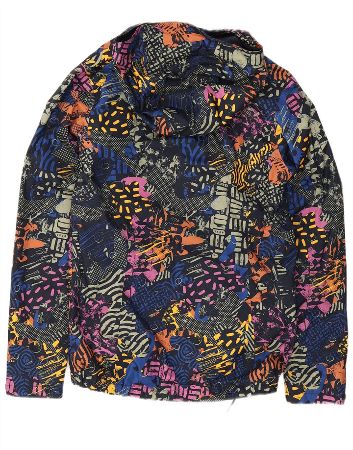 Columbia Damen-Regenjacke mit abstraktem Muster, Gr. 10, Größe S, mehrfarbig
