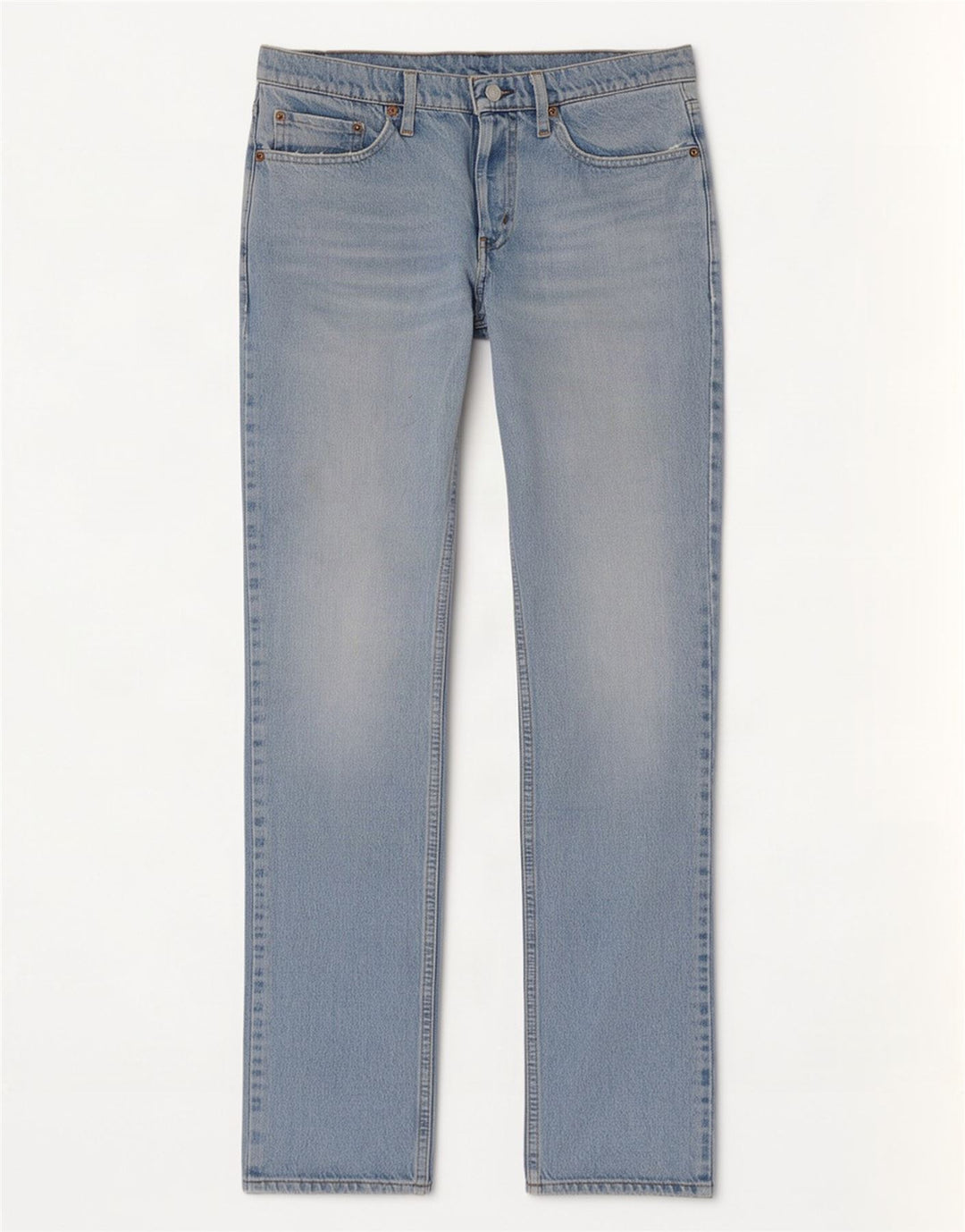 Levi's Damen 511 Slim Jeans W31 L34 Blaue Baumwolle