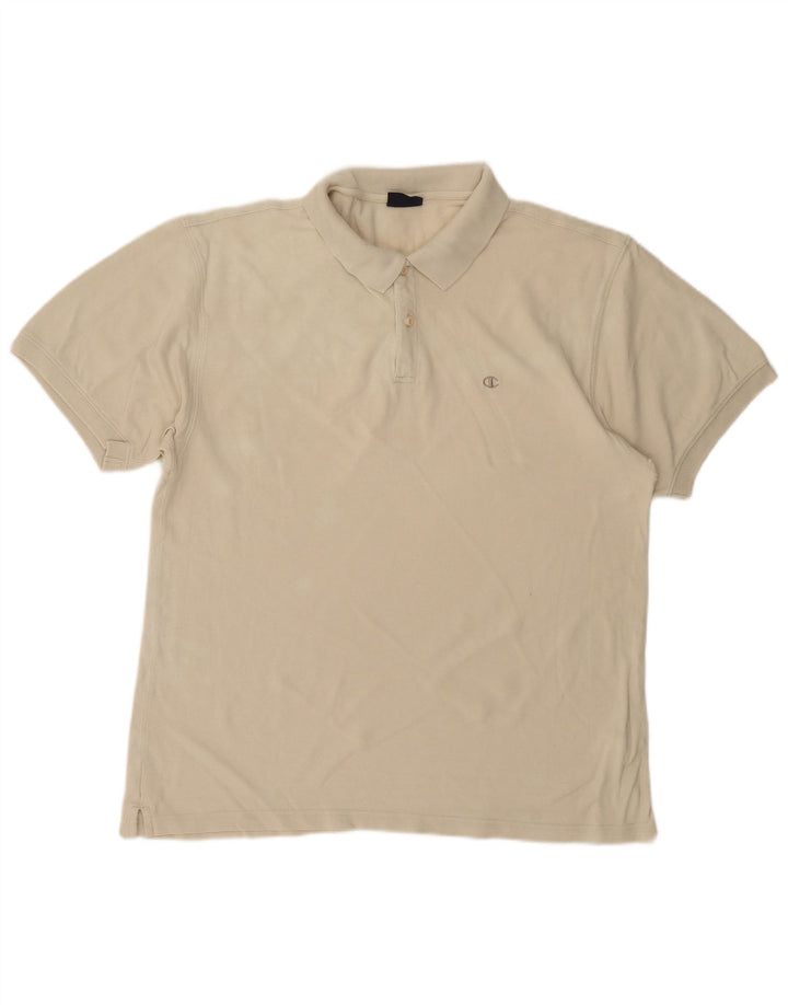 CHAMPION Herren Poloshirt XL Beige