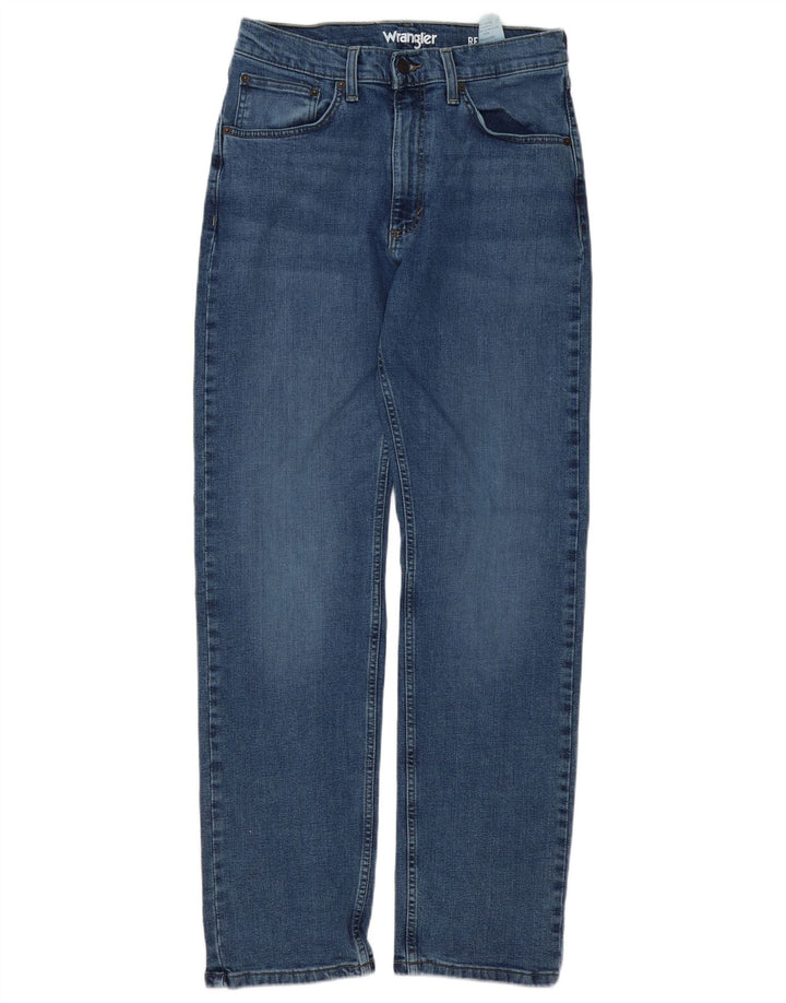 Wrangler Herren-Jeans mit normaler Passform, gerade Passform, W32, L34, Blau, Baumwolle