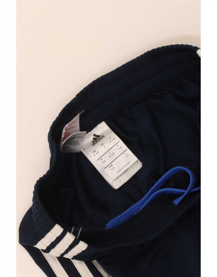 Adidas Jungen Trainingshose Jogger 9-10 Jahre Marineblau Polyester
