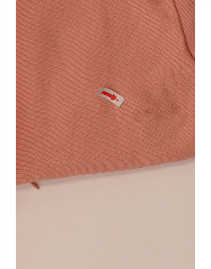 Adidas Herren Graphic Hoodie Pullover Small Rosa Baumwolle