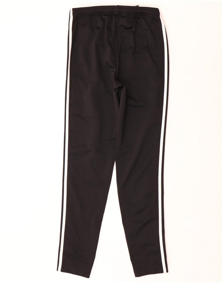 Adidas Mädchen-Trainingshose, 13–14 Jahre, schwarzes Polyester