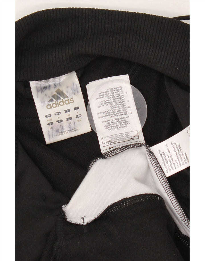 Adidas Herren-Trainingsanzugoberteil, UK-Größe 40/42, Mittelschwarz, Farbblock