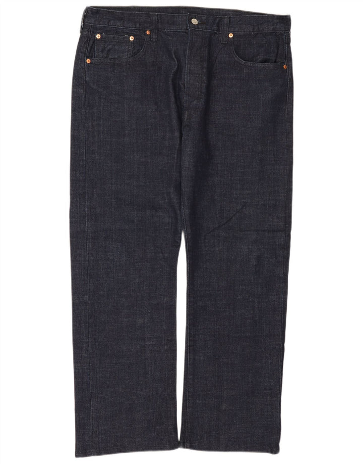 Levi's Herren Straight Jeans W38 L29 Marineblau