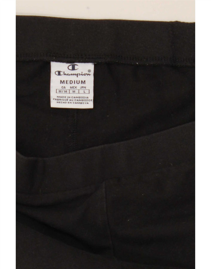 Champion Damen Leggings UK 12 Medium Schwarz
