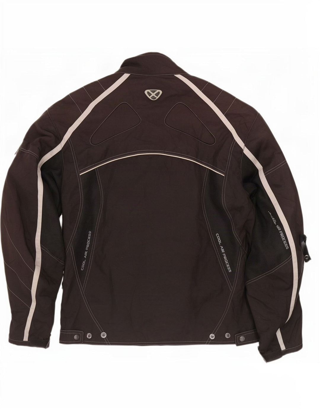 Ixon Herren Motorrad Graphic Racer Jacke UK 38 Mittelschwarzes Polyester