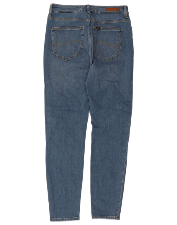 Lee Damen Skinny Jeans W29 L26 Blaue Baumwolle