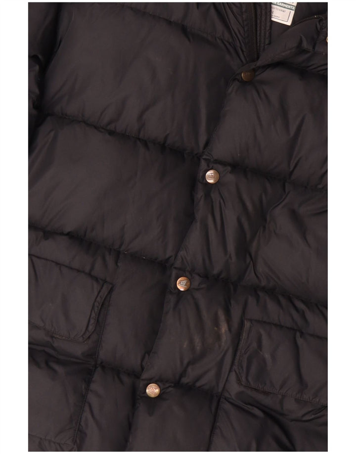 HENRY COTTONS Herren Loose Fit Wattierte Jacke IT 48 Medium Schwarz