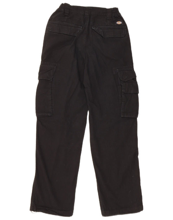Dickies Damen Gerade Cargohose W26 L27 Schwarz