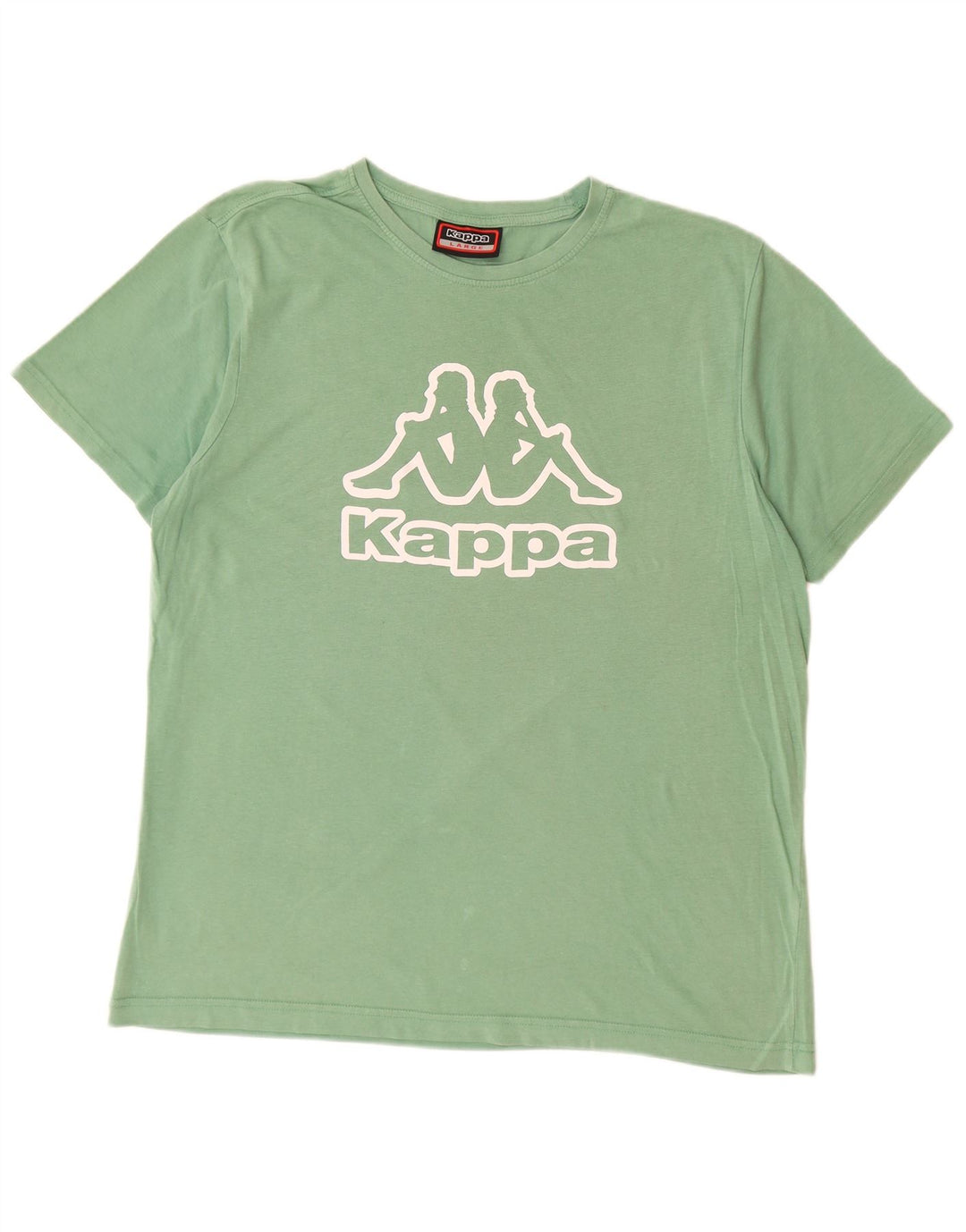 KAPPA Herren Grafik T-Shirt Top Large Grün