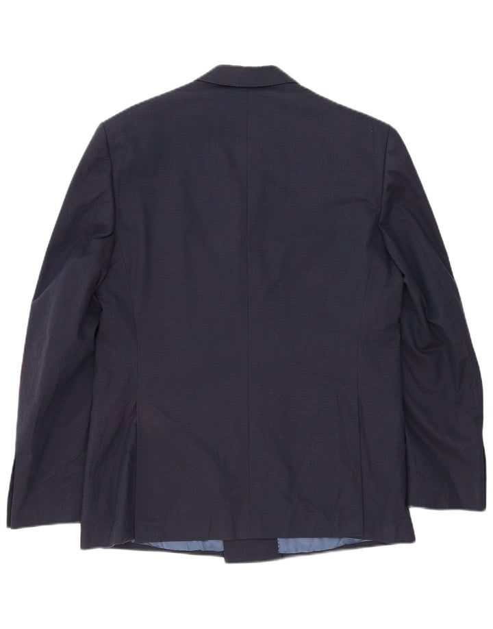 Marks & Spencer Herren-Blazer, zweireihig, Gr. 42, Größe L, Marineblau
