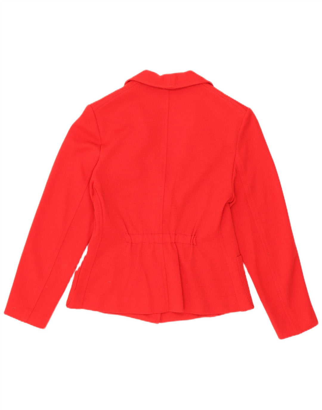 Vintage Damen 2-Knopf-Blazerjacke UK 10 Small Rot