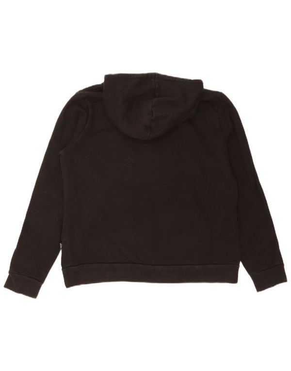 Puma Damen Graphic Hoodie Pullover UK 18 XL Schwarz
