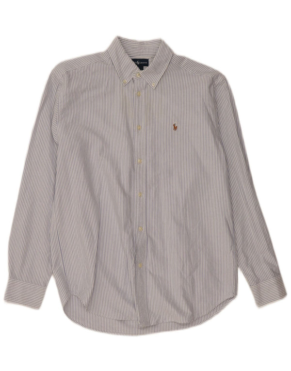 Ralph Lauren Hemd für Jungen, 15–16 Jahre, blau gestreift, Baumwolle
