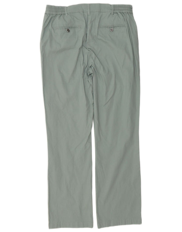 Cotton Traders Damen-Freizeithose, gerade, UK 44, Größe L, W32, L30, Grün