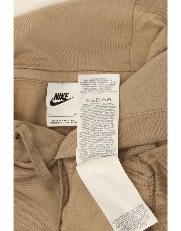 Nike Herren Kapuzenpullover, Größe S, Beige, Baumwolle