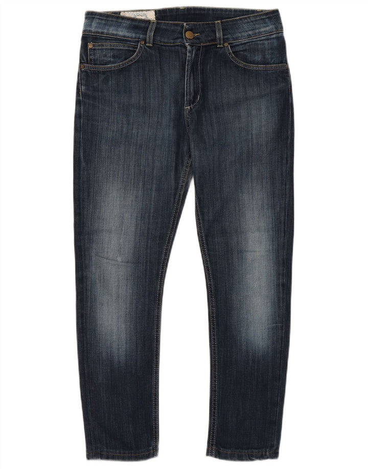 DONDUP Damen Slim Jeans W32 L26 Blaue Baumwolle