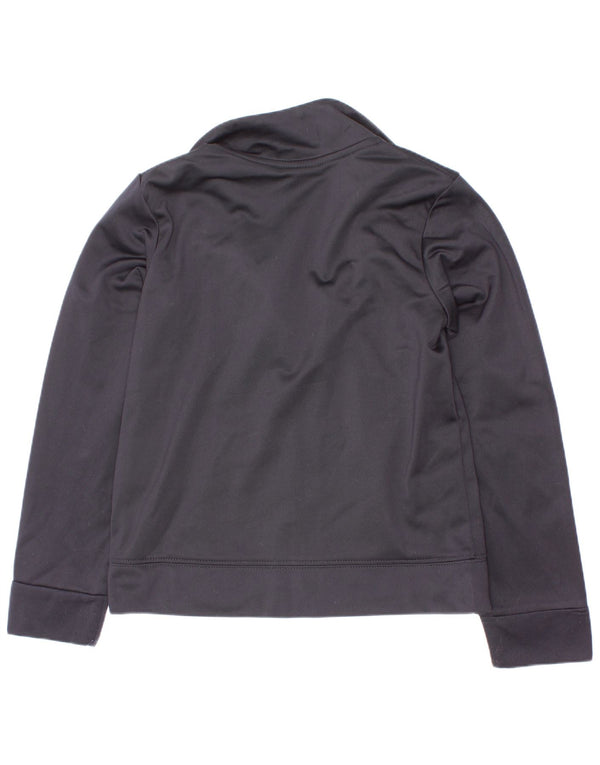 Nike Mädchen-Trainingsanzugoberteil, Jacke, 6–7 Jahre, Größe L, Schwarz, Polyester
