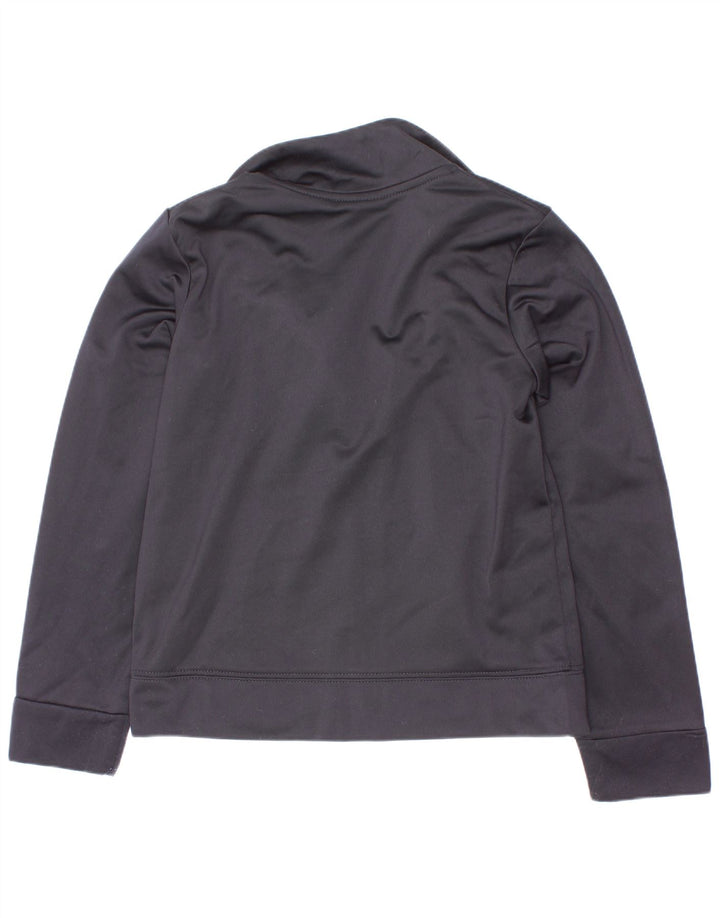 Nike Mädchen-Trainingsanzugoberteil, Jacke, 6–7 Jahre, Größe L, Schwarz, Polyester