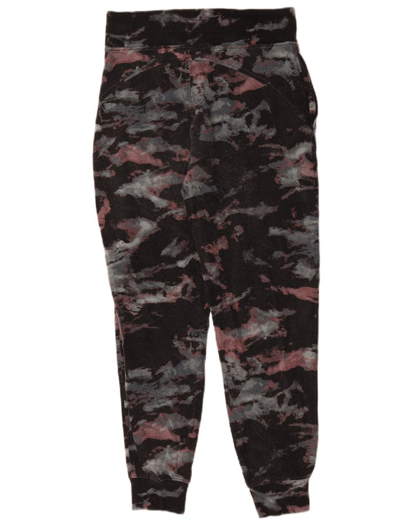 Athleta Damen-Trainingshose, Jogginghose, Gr. 10, Größe S, Schwarz, Tarnung
