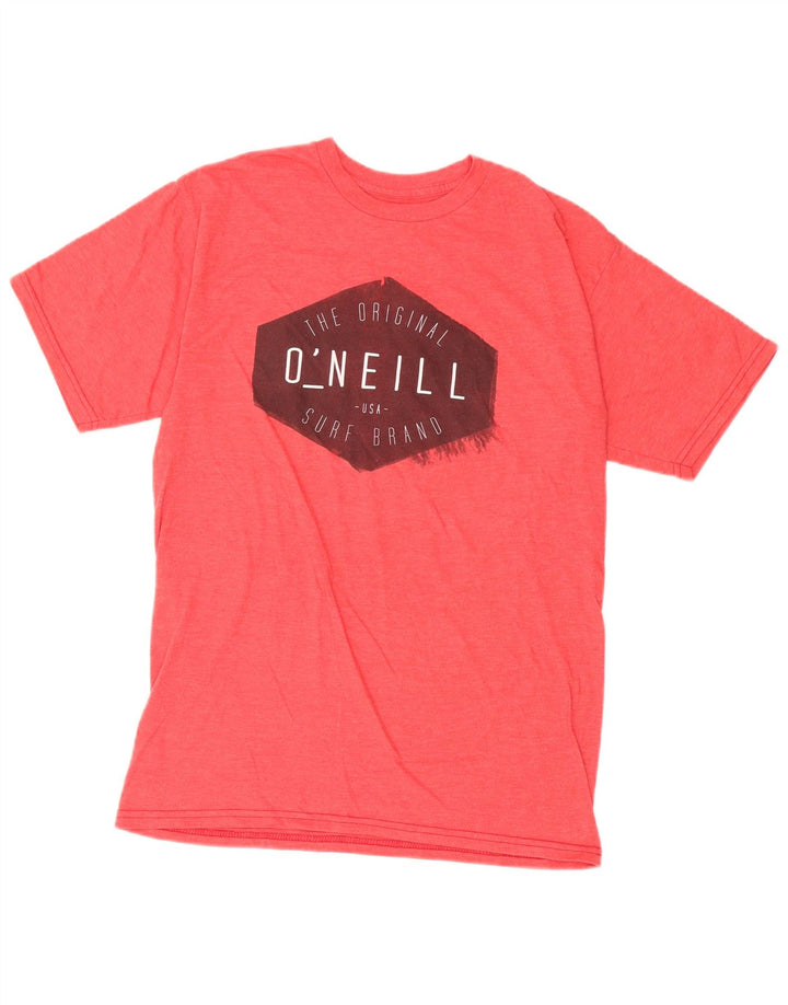 O'Neill Herren Modern Fit Graphic T-Shirt Top Mittelrote Baumwolle