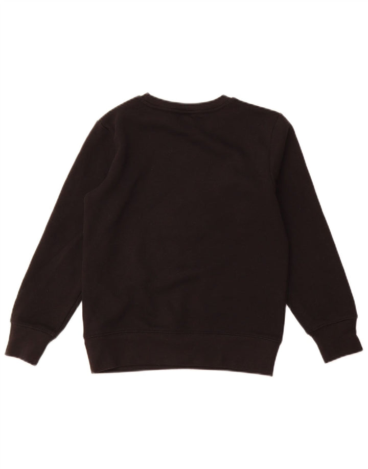 JORDAN Jungen-Sweatshirt mit Grafik, 8–9 Jahre, Größe S, schwarze Baumwolle