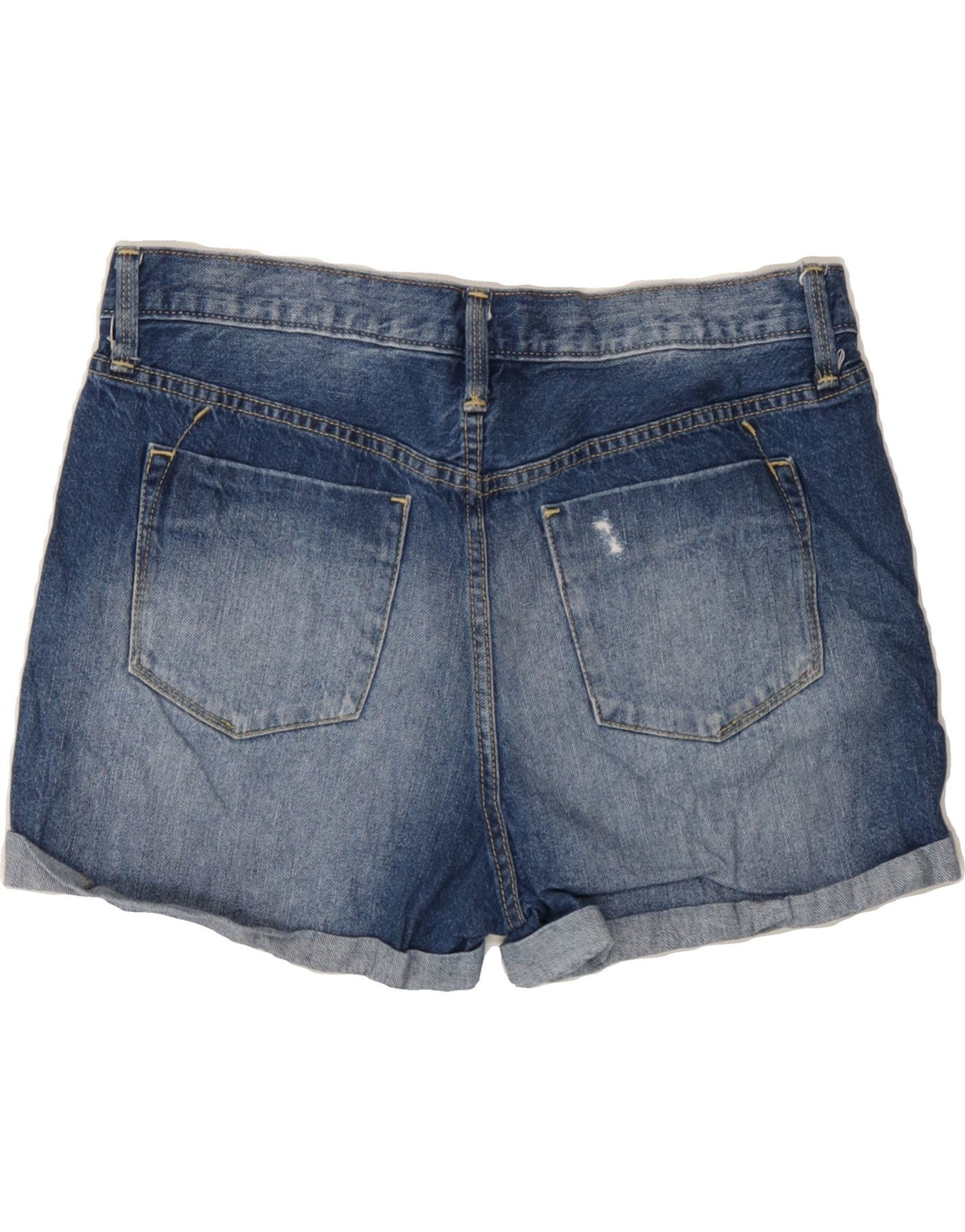 MOSSIMO Womens Boyfriend Distressed Denim Shorts US 8 Medium W29 Blue Vintage Mossimo and Second-Hand Mossimo from Messina Hembry 