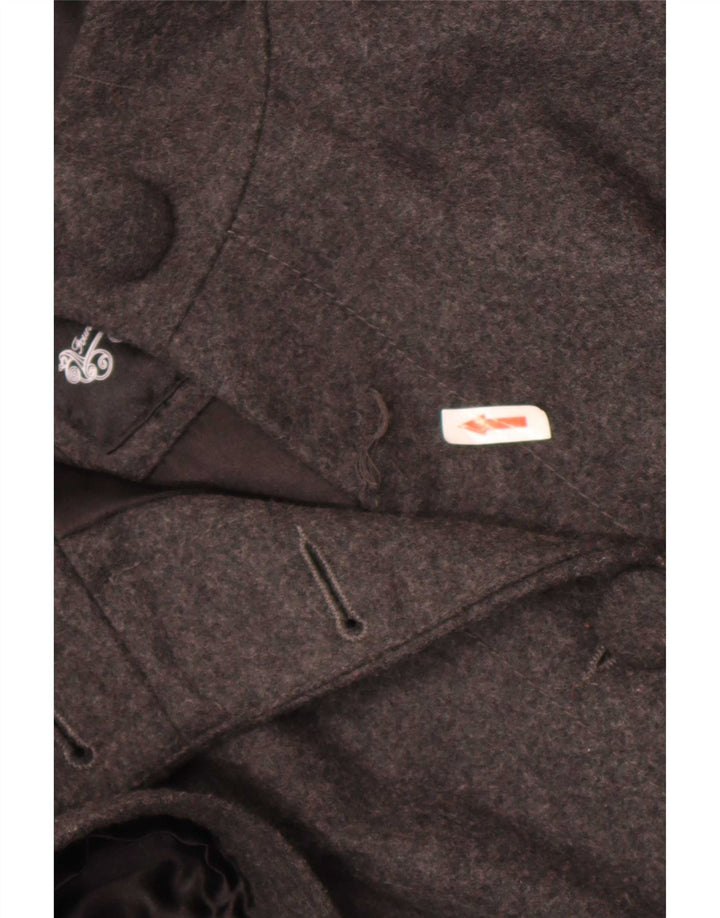 Street One Damen-Kurzarm-Blazer-Jacke, UK 14, große graue Wolle