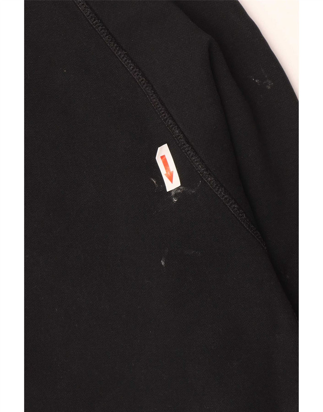 Diesel Herren Grafik-Sweatshirt-Pullover aus mittelschwarzer Baumwolle