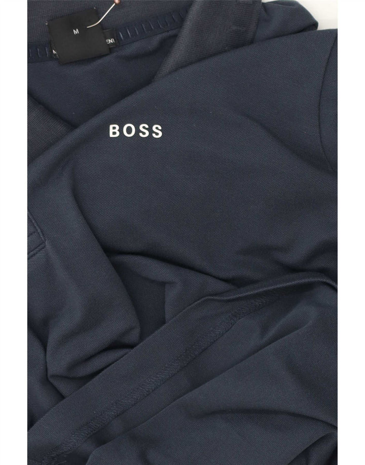 Hugo Boss Herren Slim Fit Poloshirt Mittel Marineblau