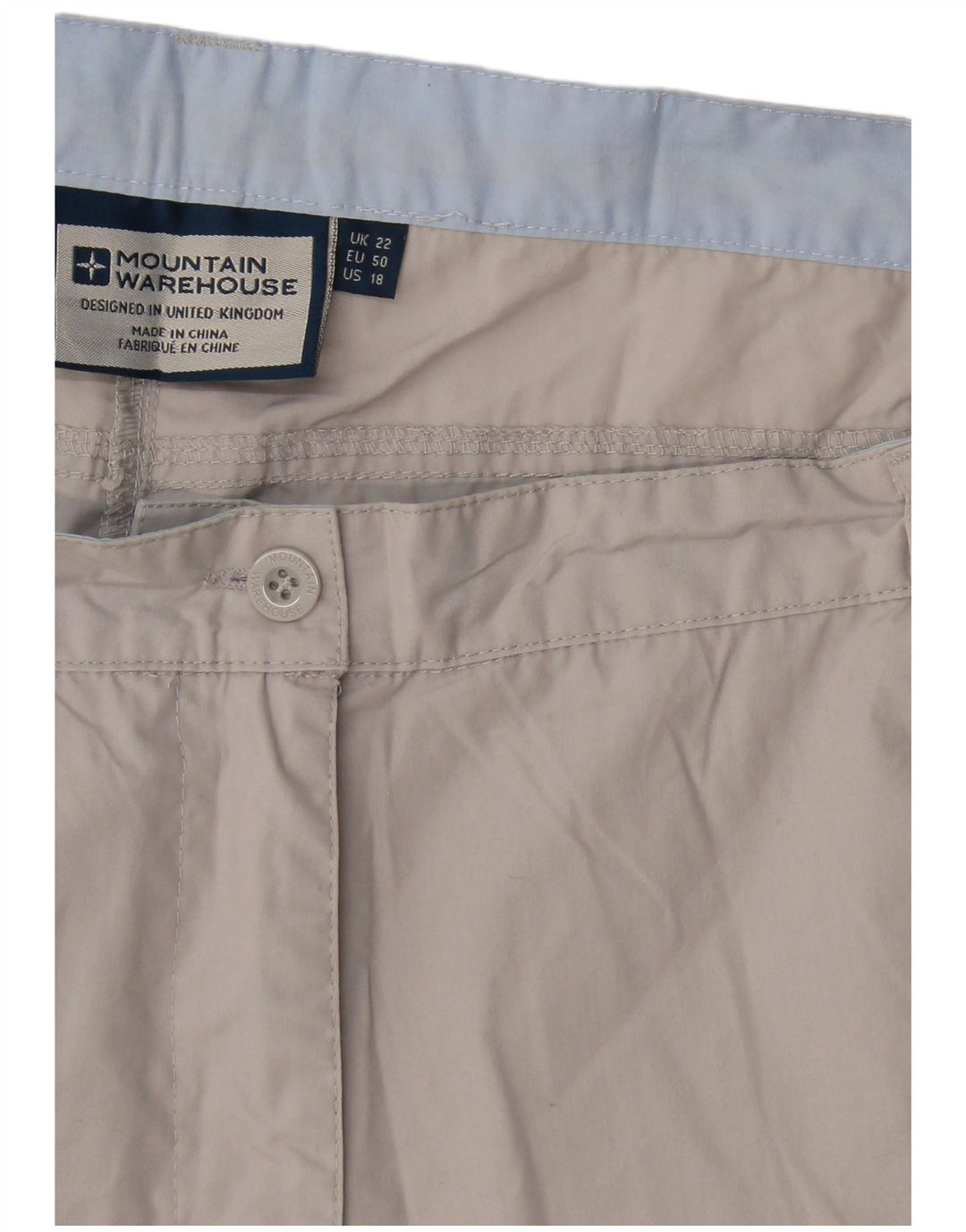 Mountain Warehouse Damen Bermudashorts UK 22 2XL W40 Beige