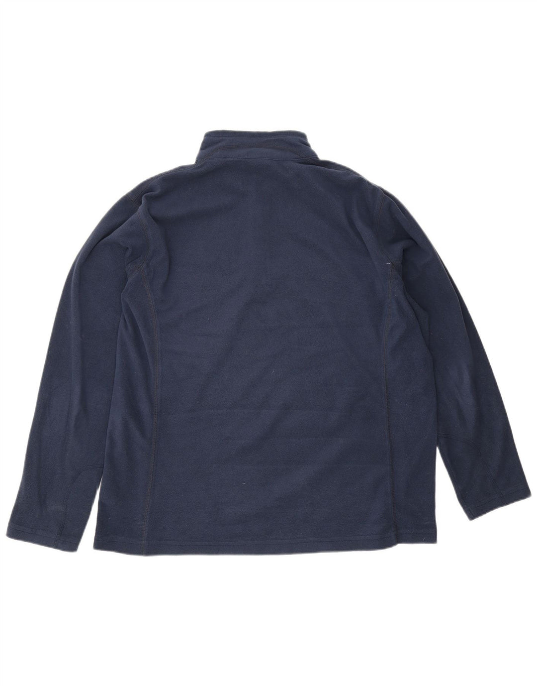 Columbia Herren-Fleecepullover mit Reißverschluss, Größe L, Marineblau