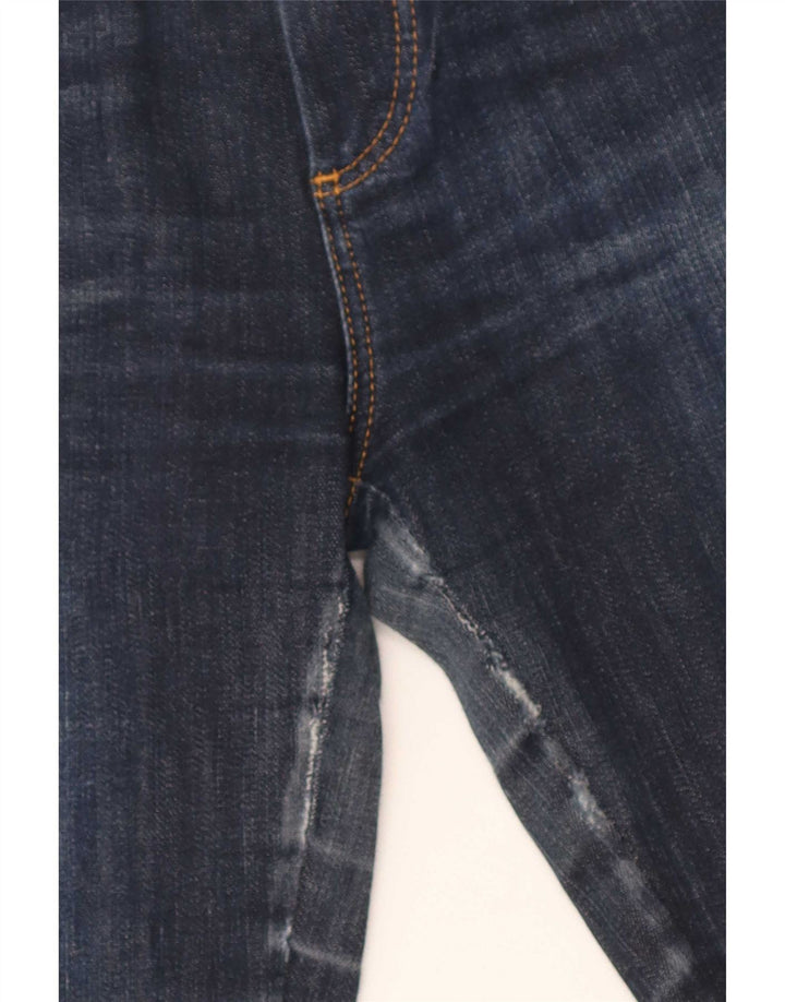 Massimo Dutti Damen Slim Jeans W30 L31 Marineblau