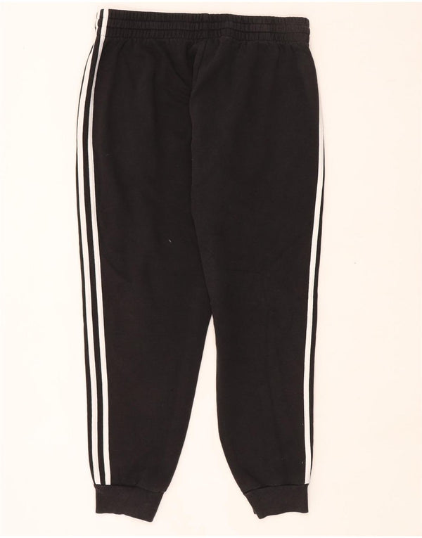 Adidas Damen Trainingshose Jogger UK 16 Large Schwarz Baumwolle