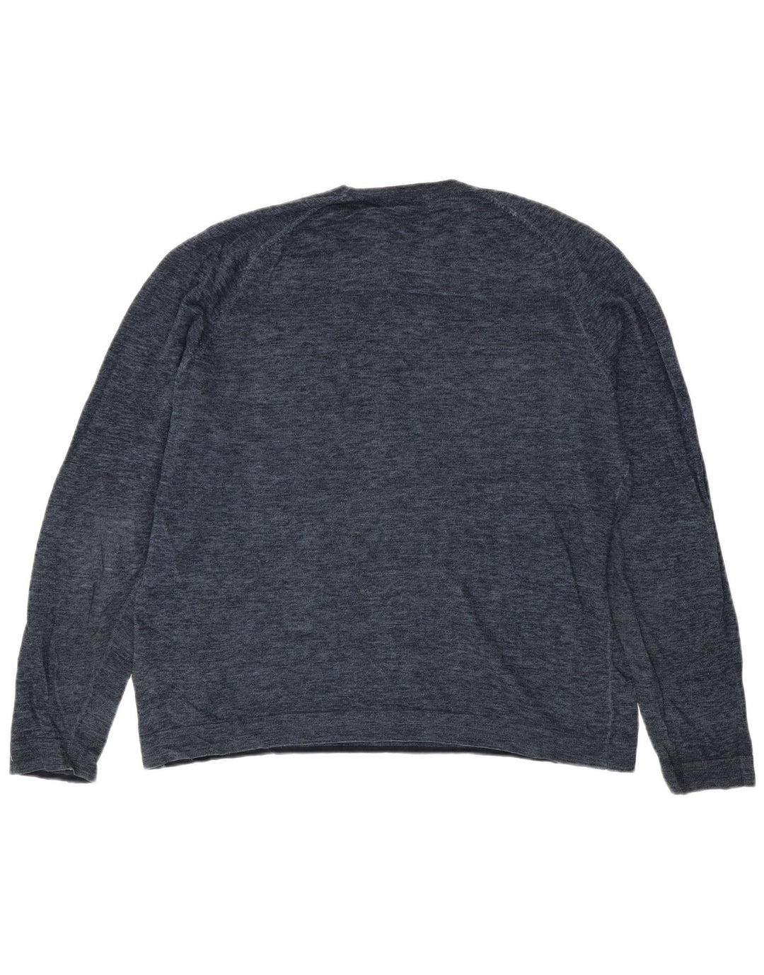 Marks & Spencer Herren Blue Harbour Pullover mit Rundhalsausschnitt, Größe L, Marineblau