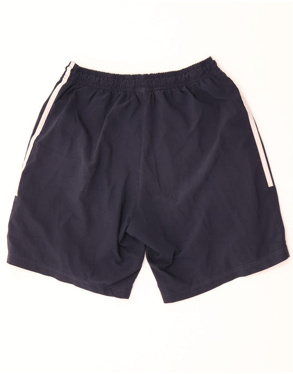 Adidas Mens Sport Shorts Small  Navy Blue Polyester