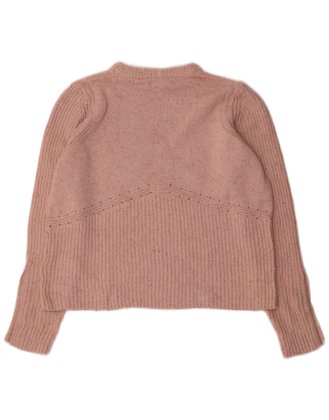 Marks & Spencer Per Una Damen-Pullover mit U-Boot-Ausschnitt, Gr. 14, Mittelrosa