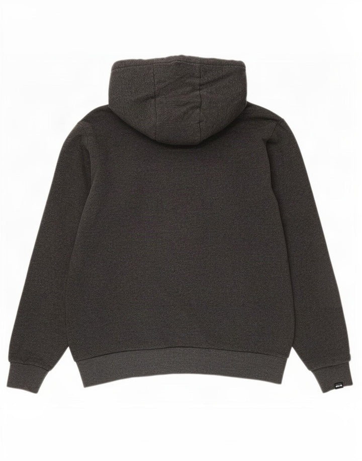 Ellesse Damen Kapuzenpullover aus mittelgrauer Baumwolle