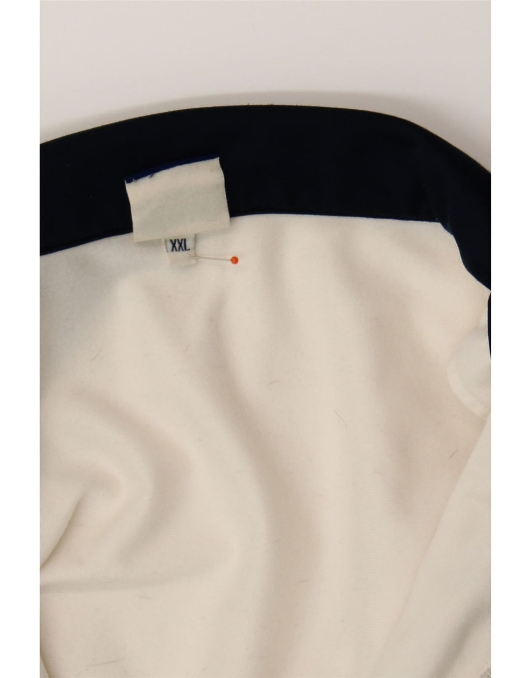 SPALDING Mens Tracksuit Top Jacket 2XL White Polyester Vintage Spalding and Second-Hand Spalding from Messina Hembry 