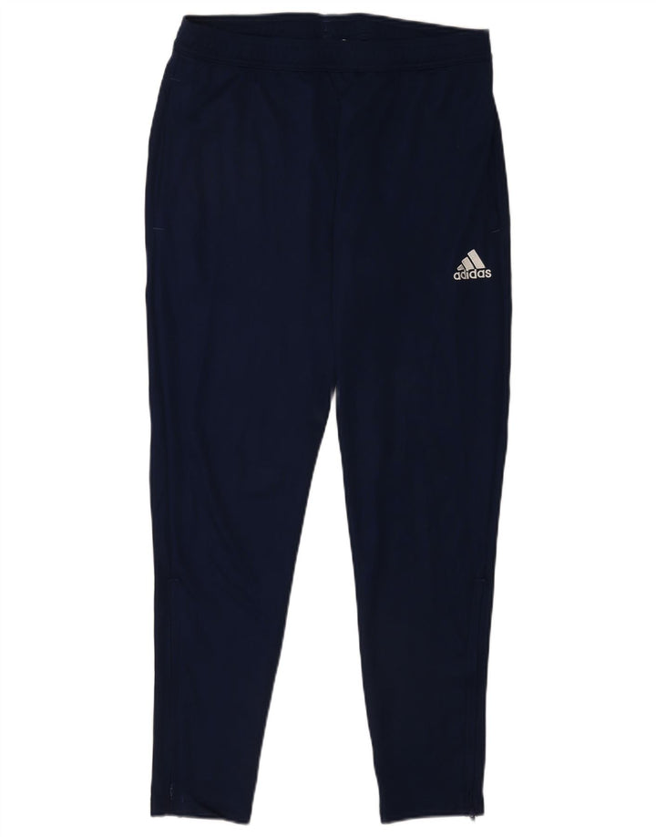 Adidas Herren Aeroready Trainingshose, groß, marineblaues Polyester