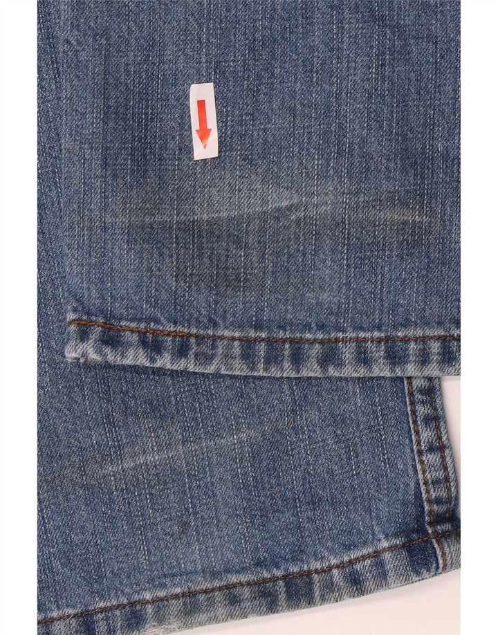 Levi's Herren 751 Straight Jeans W34 L34 Blaue Baumwolle