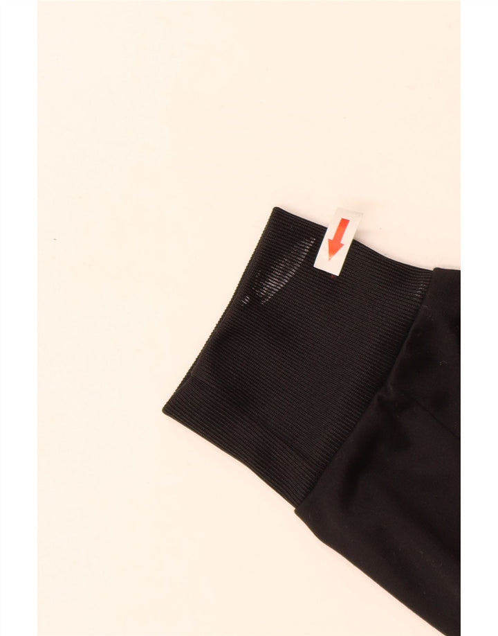 Adidas Herren Trainingsanzug Top Jacke UK 36/38 Small Schwarz Polyester