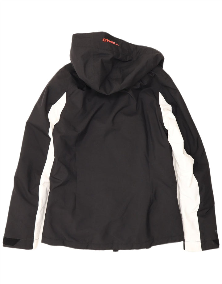 O'Neill Herren-Skijacke mit Kapuze, UK 36, Größe S, Schwarz, Colourblock-Polyester