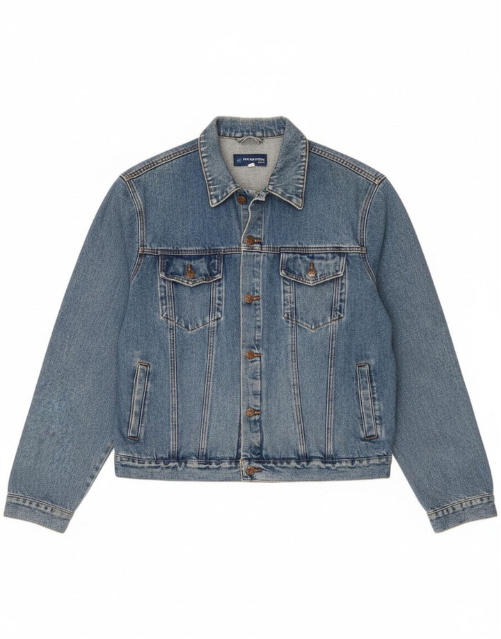 REWINO Womens Denim Jacket UK 18 XL Blue Cotton