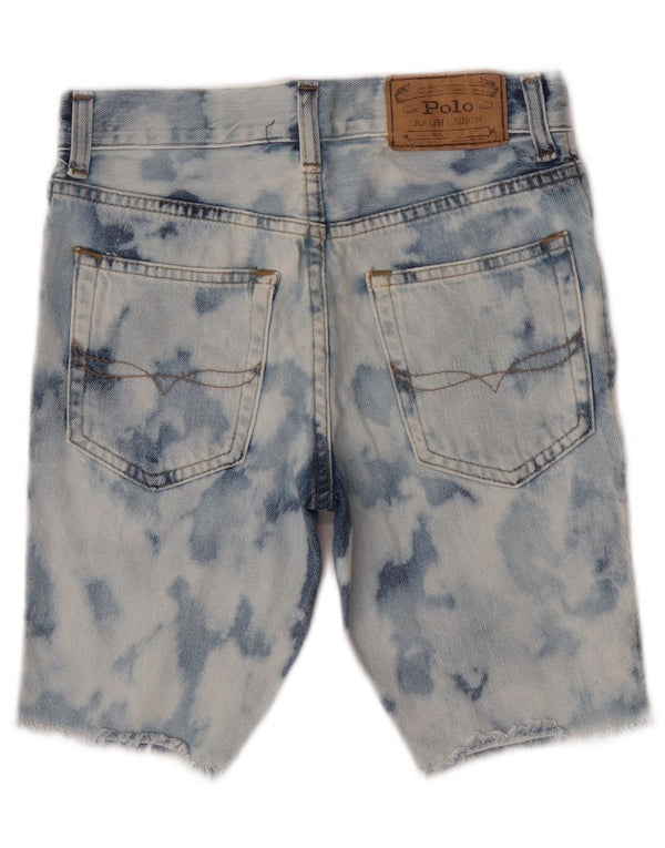 Polo Ralph Lauren Jungen-Jeansshorts in Acid-Waschung, 9–10 Jahre, W25, Blau
