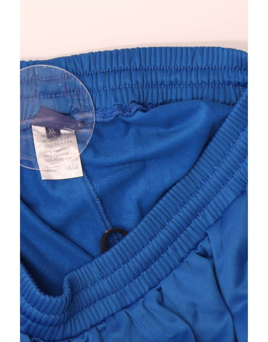 Asics Herren-Trainingshose XL, blaues Polyester