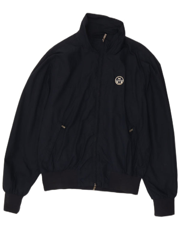 North Sails Herren Bomberjacke UK 40 Large Marineblau Polyamid