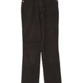 Trussardi Damen Straight Jeans W26 L30 Graue Baumwolle