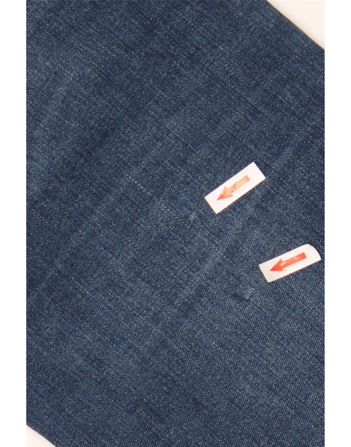 Wrangler Herren Texas Slim Jeans W44 L32 Blaue Baumwolle